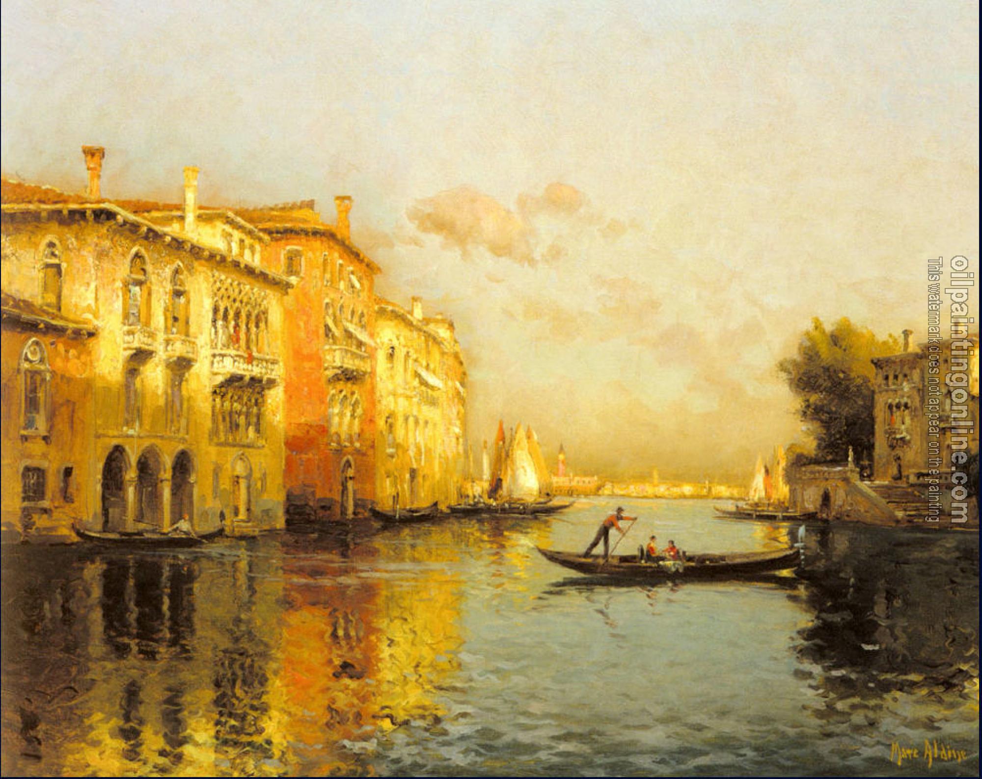 Aldine, Marc - A Venetian Canal